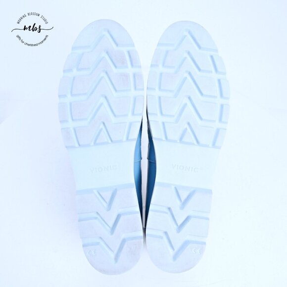 Vionic Kensley Lug Sole Slip Ons Blue Women 11 - Picture 12 of 14